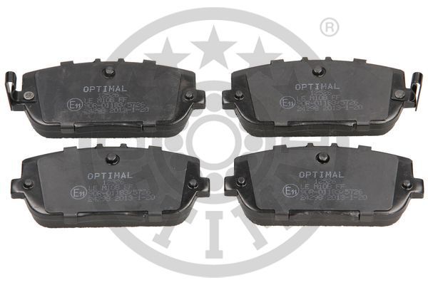 Bremsbelagsatz, Scheibenbremse OPTIMAL BP-12526