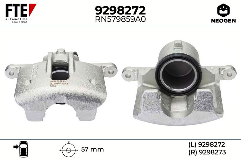 Bremssattel FTE 9298272