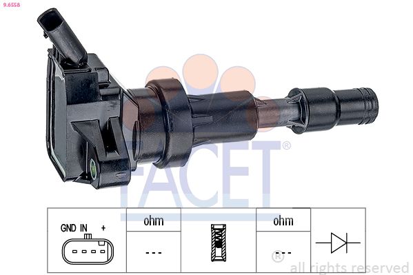 Zündspule FACET 9.6558