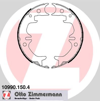 Bremsbackensatz Feststellbremse ZIMMERMANN 10990.150.4