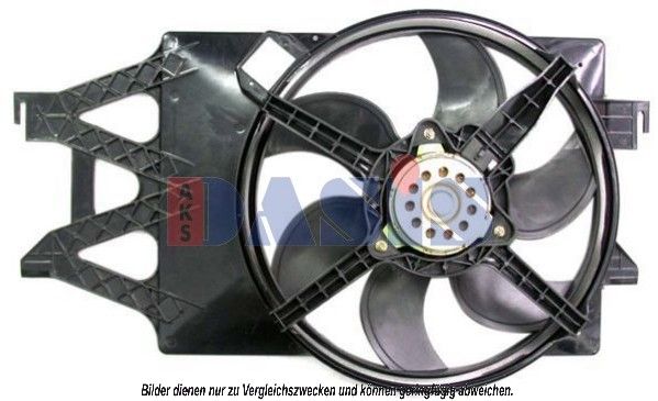 Lüfter, Motorkühlung AKS DASIS 098077N