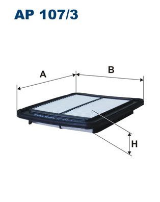 Luftfilter FILTRON ap 107/3