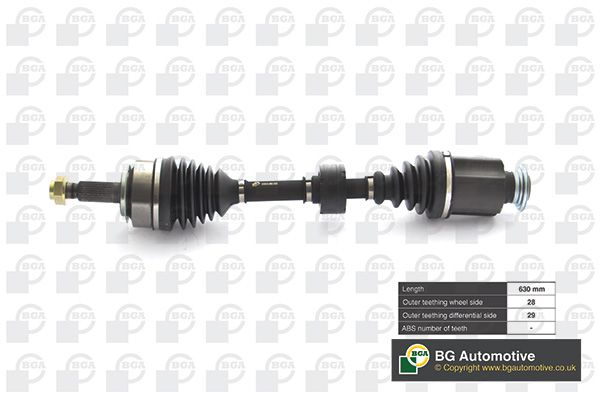 Antriebswelle BGA DS2519R