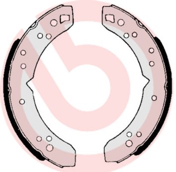 Bremsbackensatz BREMBO S 52 504