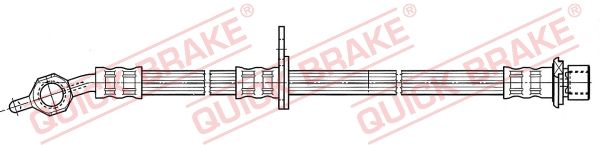 Bremsschlauch QUICK BRAKE 50.808