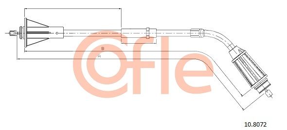 Seilzug, Feststellbremse COFLE 10.8072