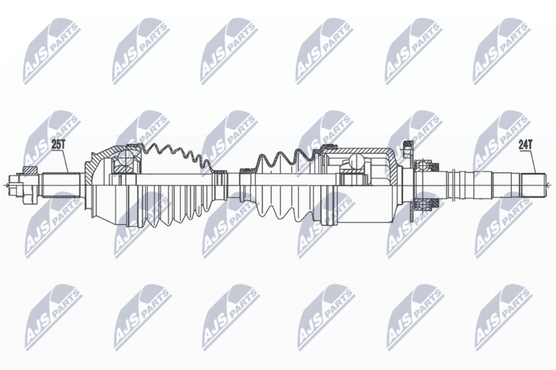 Antriebswelle NTY NPW-FT-053