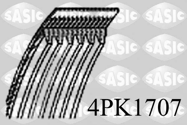 Keilrippenriemen SASIC 4PK1707