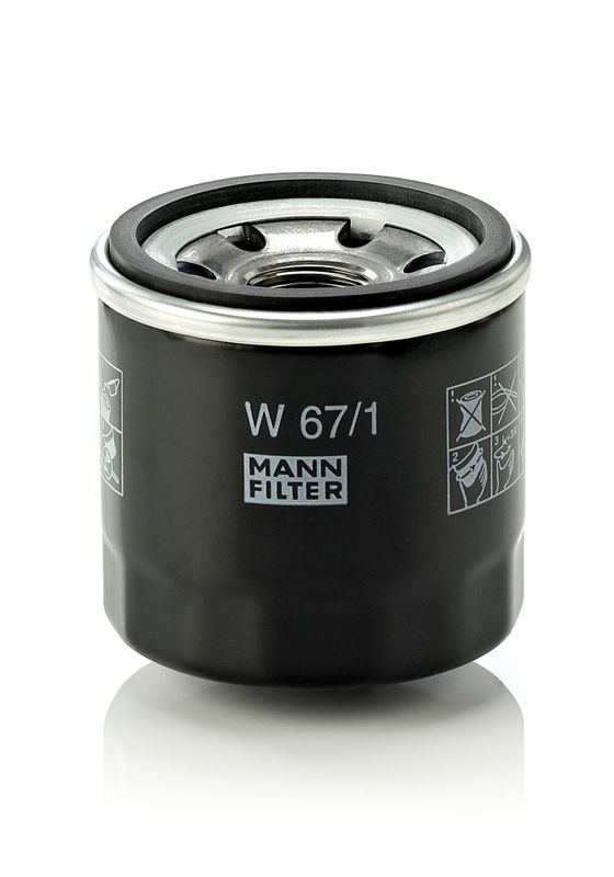 Ölfilter MANN-FILTER w 67/1
