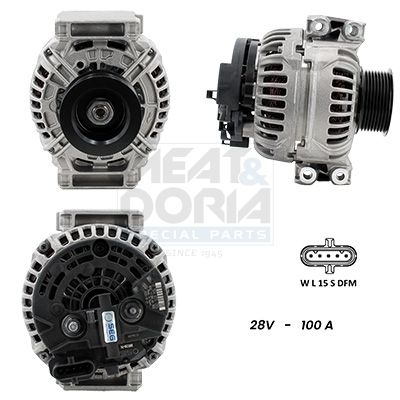 Generator MEAT & DORIA 5610085G