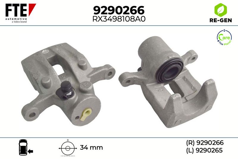 Bremssattel FTE 9290266