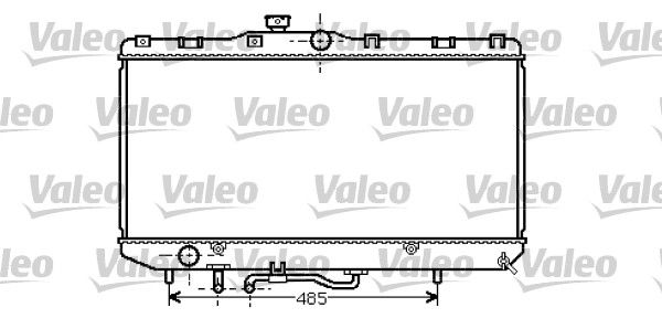 Kühler, Motorkühlung VALEO 734839