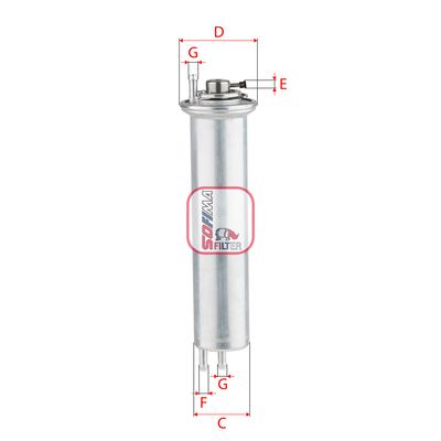 Kraftstofffilter SOFIMA S 1924 B