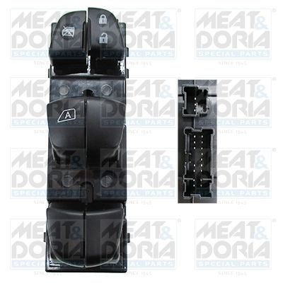 Schalter, Fensterheber MEAT & DORIA 26359