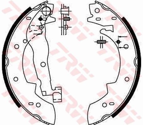 Bremsbackensatz TRW gs6190