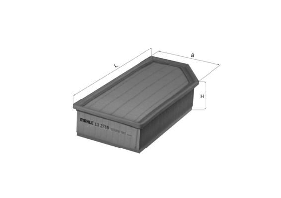Luftfilter KNECHT LX 2788