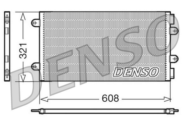 Kondensator, Klimaanlage DENSO DCN09104