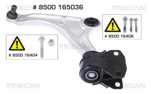 Lenker, Radaufhängung TRISCAN 8500165036