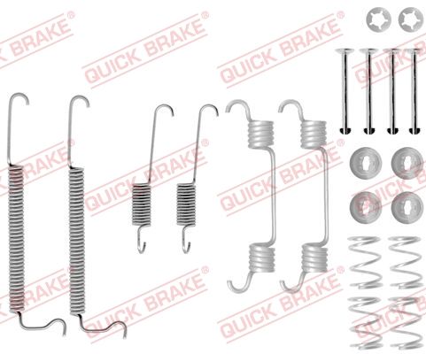 Zubehörsatz, Bremsbacken QUICK BRAKE 105-0849