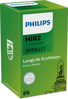 Glühlampe, Fernscheinwerfer PHILIPS 9012llc1
