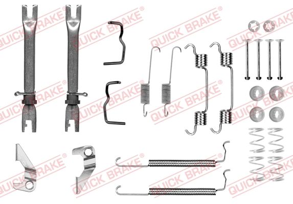 Zubehörsatz, Bremsbacken QUICK BRAKE 105-0849S