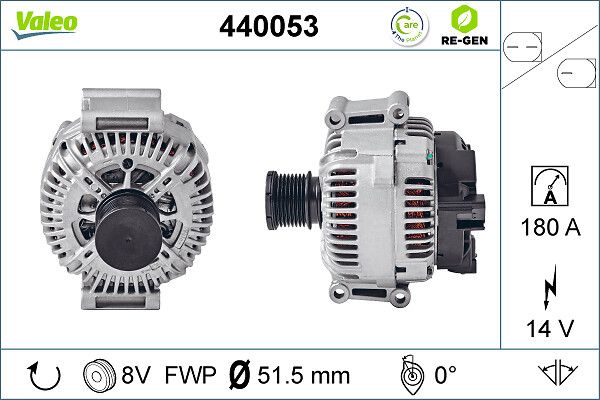 Lichtmaschine Generator VALEO 440053