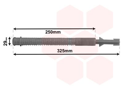 Trockner, Klimaanlage VAN WEZEL 4900D043