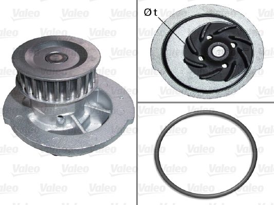 Wasserpumpe VALEO 506953