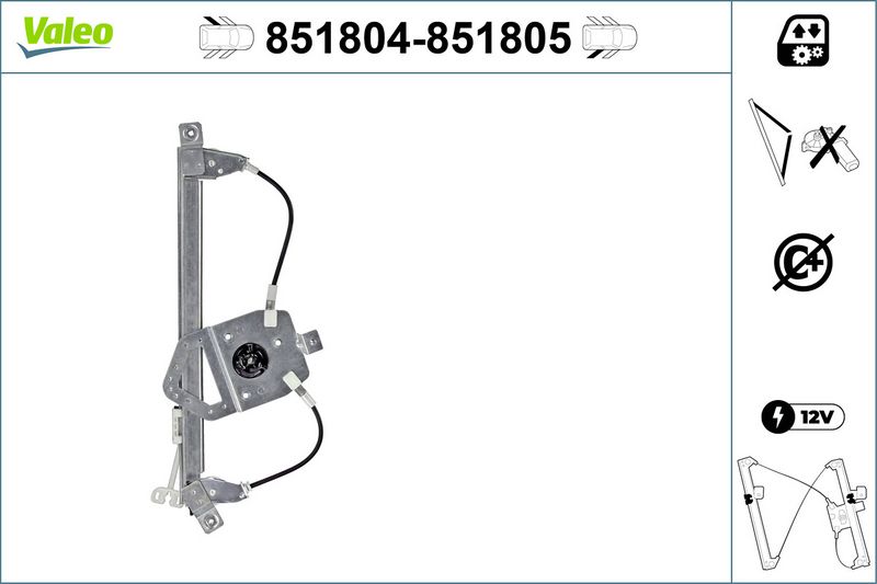 Fensterheber VALEO 851804