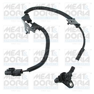 Sensor, Raddrehzahl MEAT & DORIA 90740