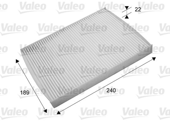 Filter, kupéventilation VALEO 715660