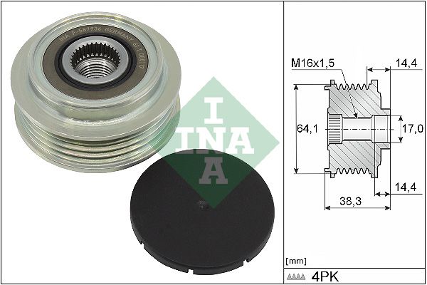 Generatorfreilauf INA 535035010