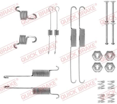 Zubehörsatz, Bremsbacken QUICK BRAKE 105-0809