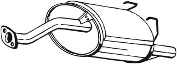 Endschalldämpfer BOSAL 163-723
