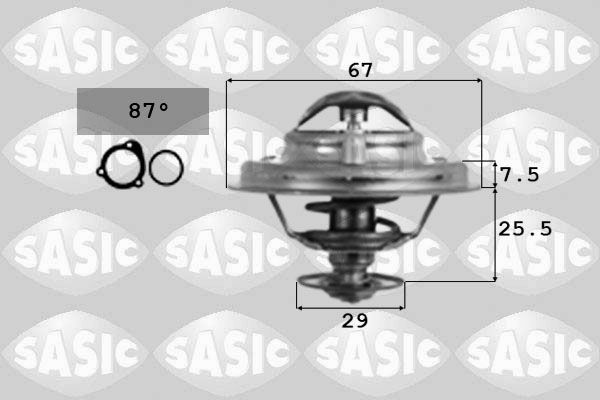 Thermostat, Kühlmittel SASIC 9000162
