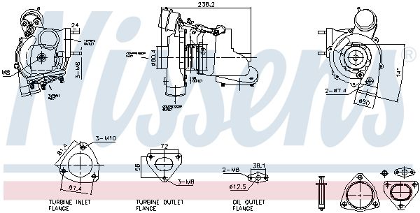Lader, Aufladung NISSENS 93730