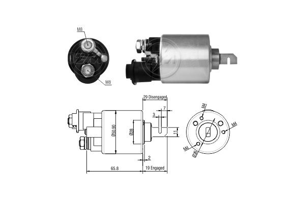 Magnetschalter, Starter ERA ZM1608