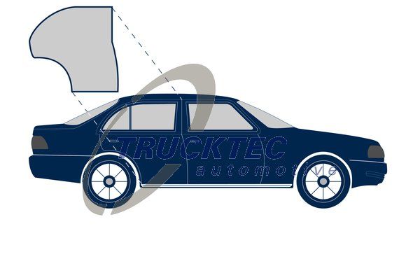 Türdichtung TRUCKTEC AUTOMOTIVE 02.53.045