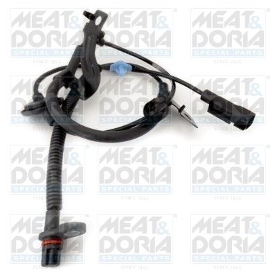 Sensor, Raddrehzahl MEAT & DORIA 90619