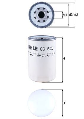 Ölfilter KNECHT OC 520