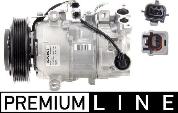 Kompressor, Klimaanlage MAHLE acp 519 000p