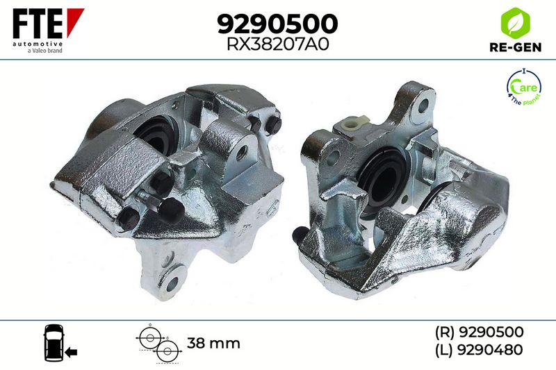 Bremssattel FTE 9290500