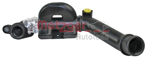 Resonator, Ladeluftkühlung METZGER 2400410