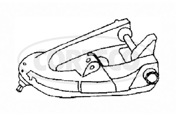 Lenker, Radaufhängung CORTECO 49397183