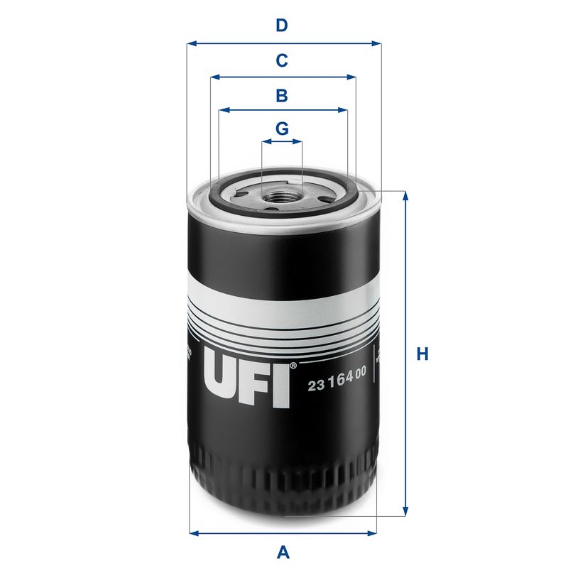 Ölfilter UFI 23.164.00