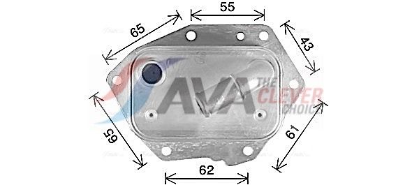 Ölkühler, Motoröl AVA QUALITY COOLING CN3326
