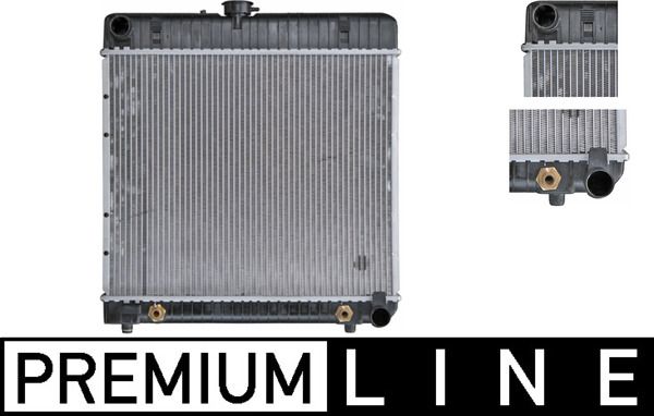 Kühler, Motorkühlung MAHLE cr 232 000p