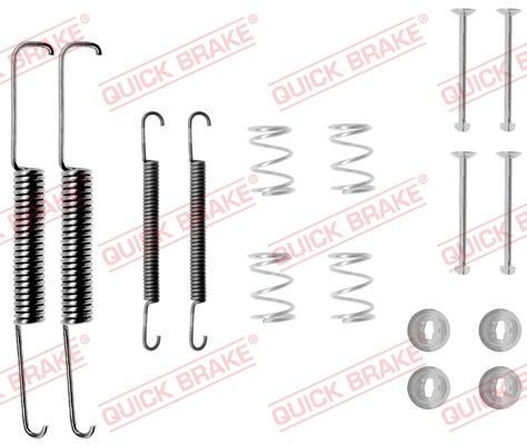 Zubehörsatz, Bremsbacken QUICK BRAKE 105-0510