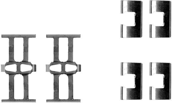 Zubehörsatz, Scheibenbremsbelag TEXTAR 82049600