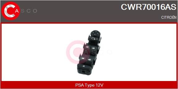 Schalter Fensterheber Casco CWR70016AS